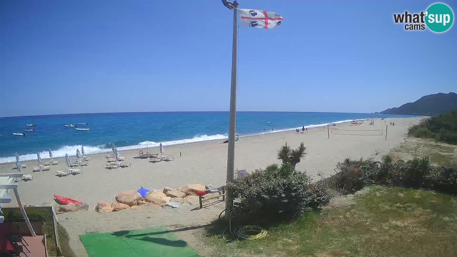 Camera en vivo playa Museddu – Ogliastra – Cerdeña – Italia