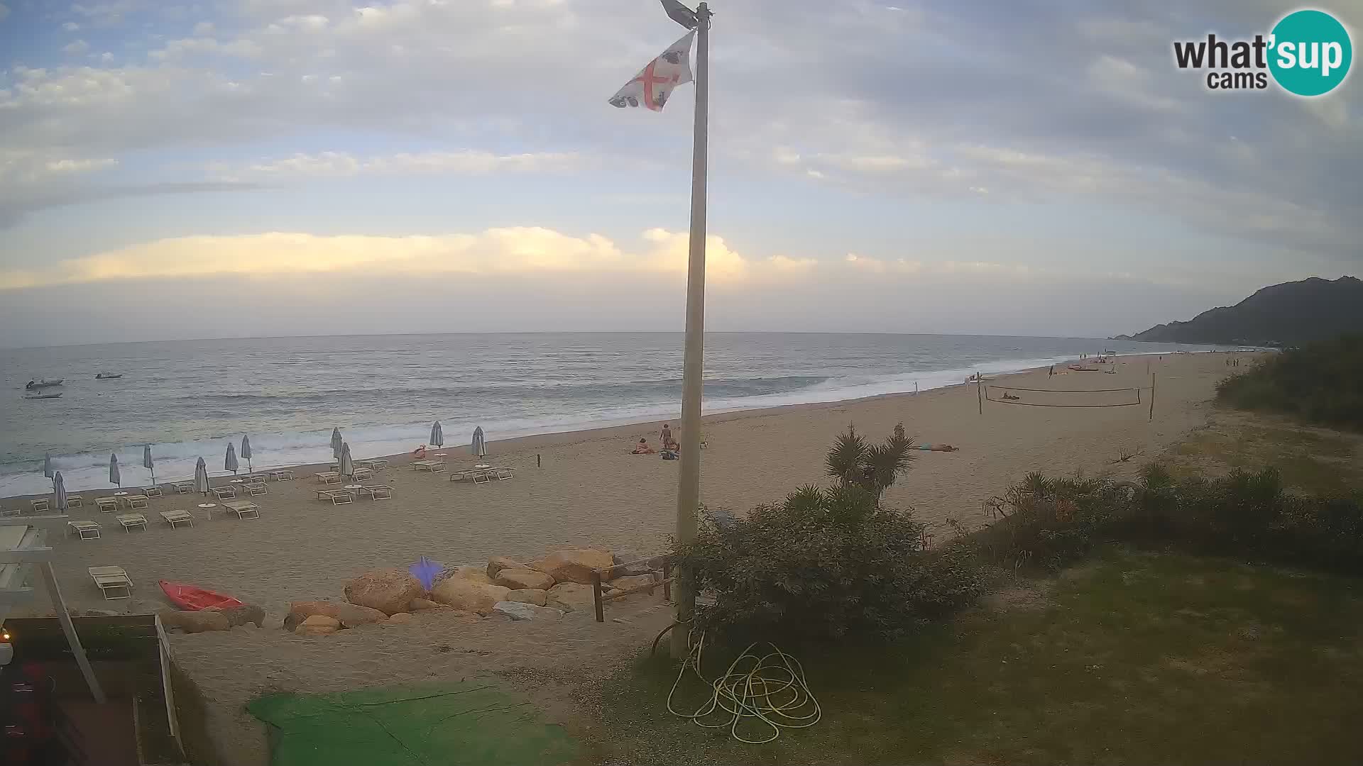 Camera en vivo playa Museddu – Ogliastra – Cerdeña – Italia
