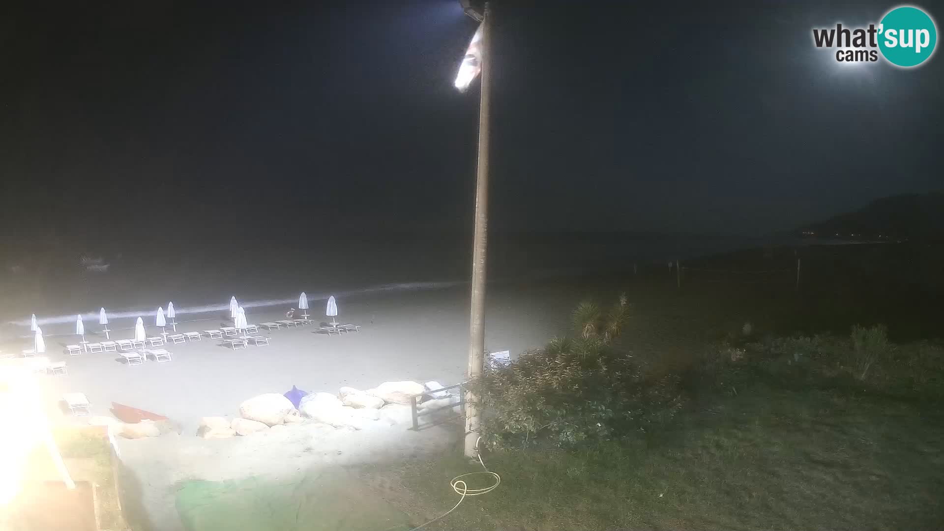 Camera en vivo playa Museddu – Ogliastra – Cerdeña – Italia
