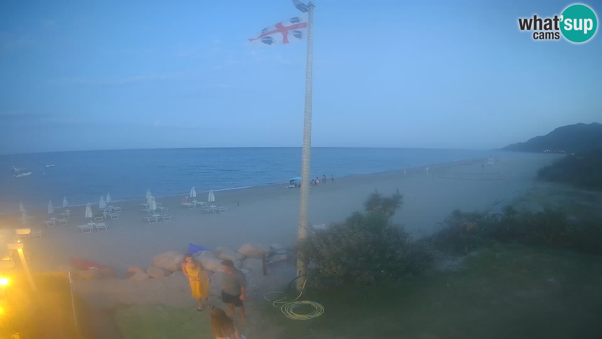 Webcam plage Museddu – Ogliastra livecam Sardaigne – Italie