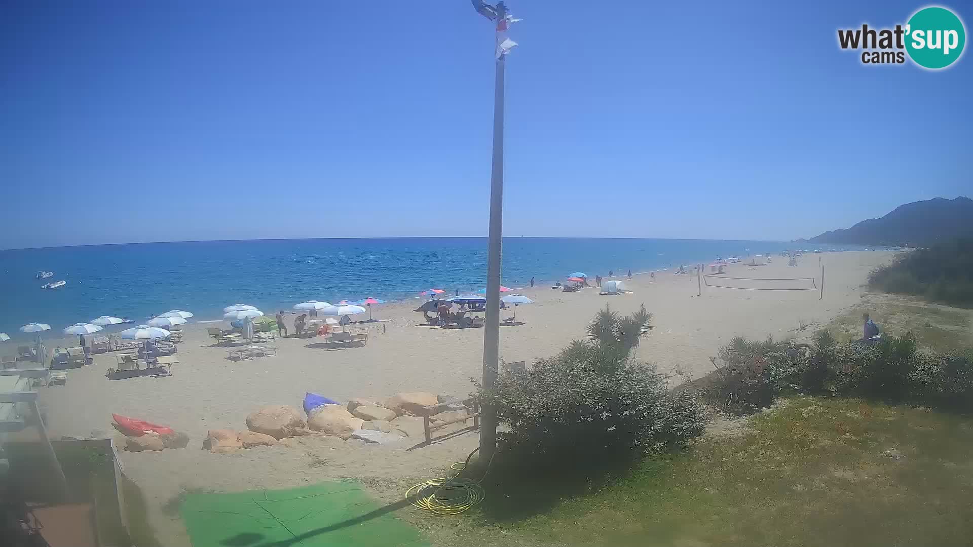Camera en vivo playa Museddu – Ogliastra – Cerdeña – Italia