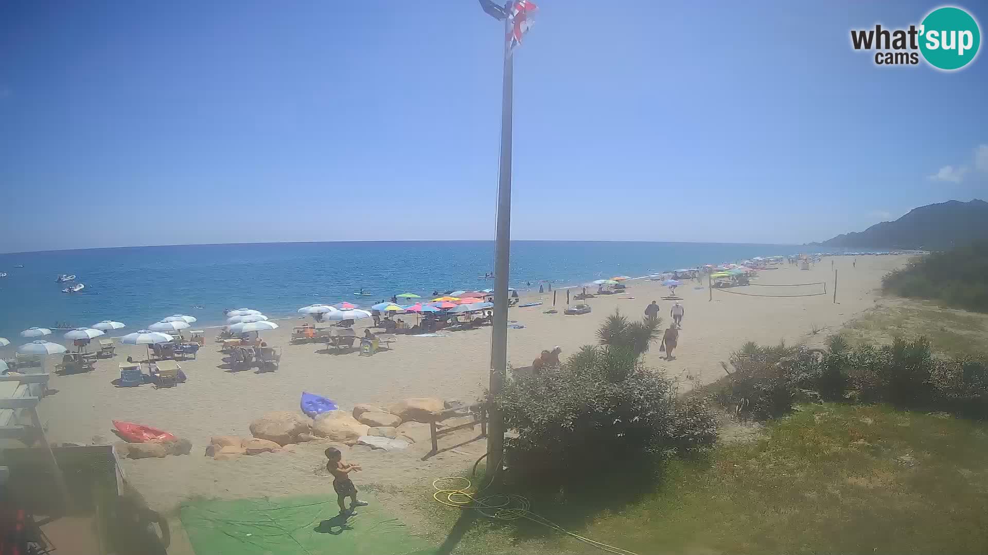 LIVE webcam Museddu beach – Ogliastra – Sardinia – Italy