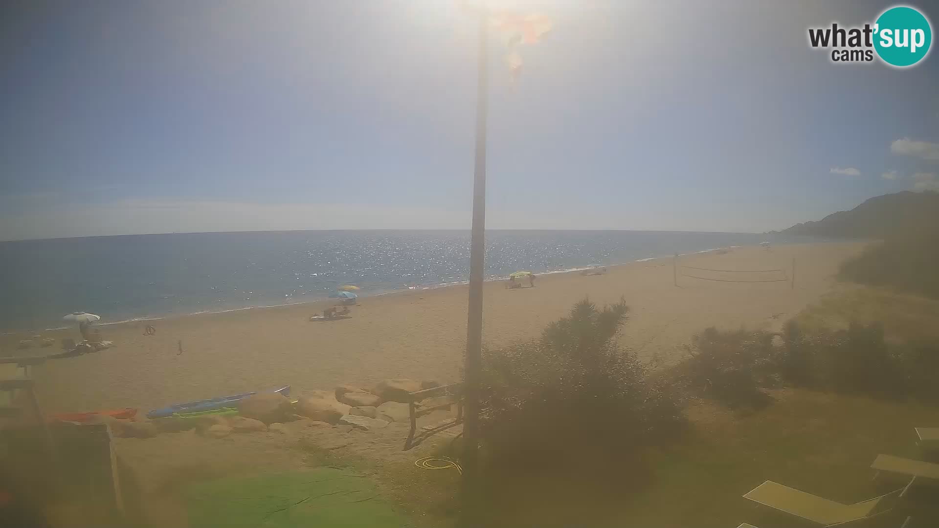 Webcam plage Museddu – Ogliastra livecam Sardaigne – Italie