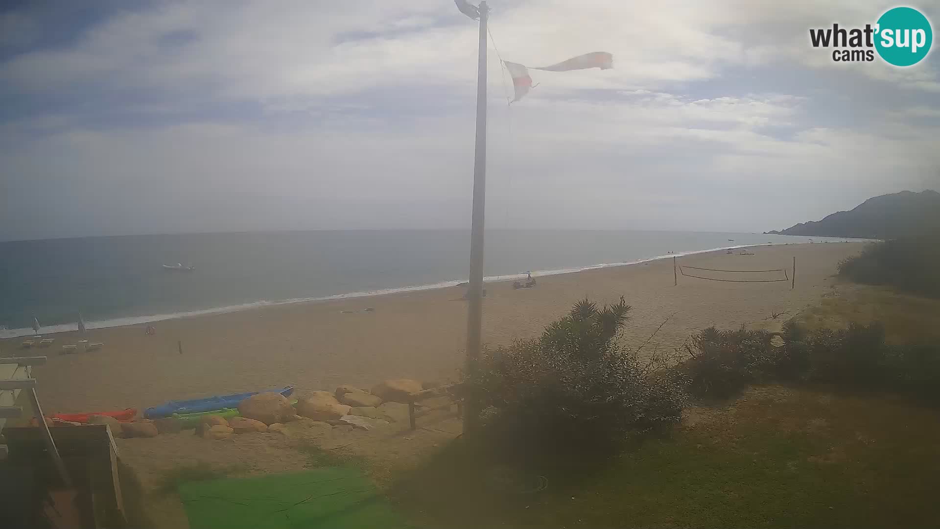LIVE webcam Museddu beach – Ogliastra – Sardinia – Italy