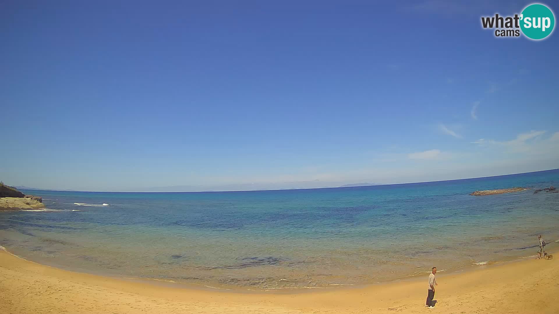 Lu Bagnu web kamera uživo Ampurias plaža – Castelsardo – Sardinija – Italija