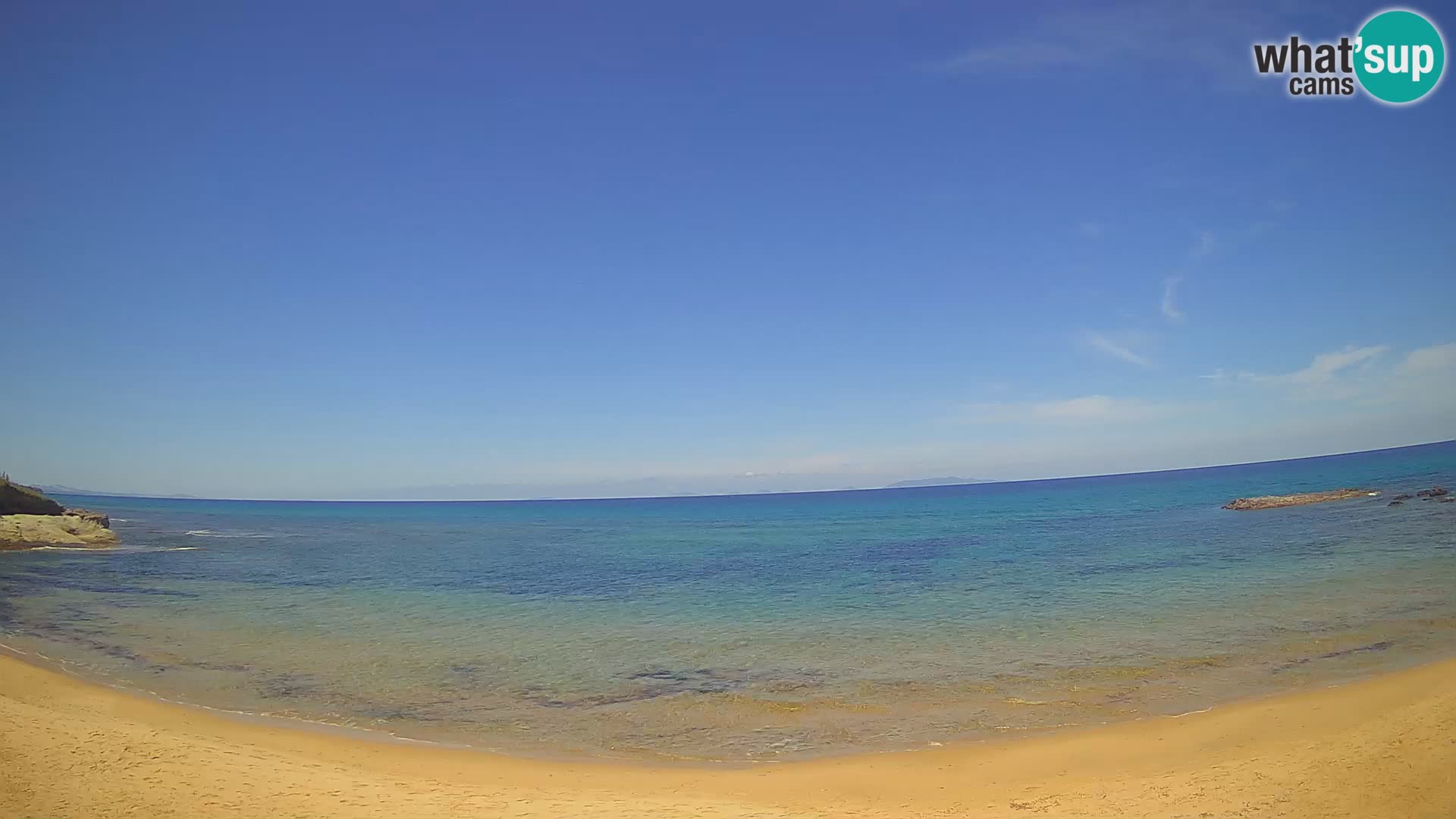 Lu Bagnu live webcam Ampurias beach – Castelsardo – Sardinia – Italy