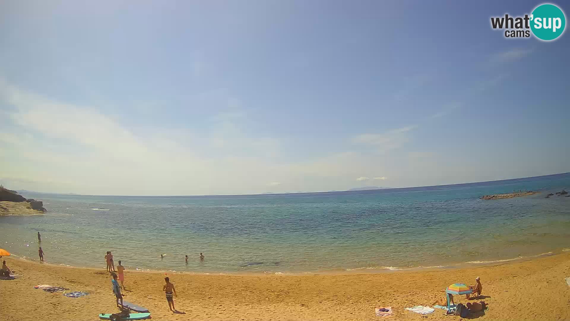 Lu Bagnu web kamera uživo Ampurias plaža – Castelsardo – Sardinija – Italija