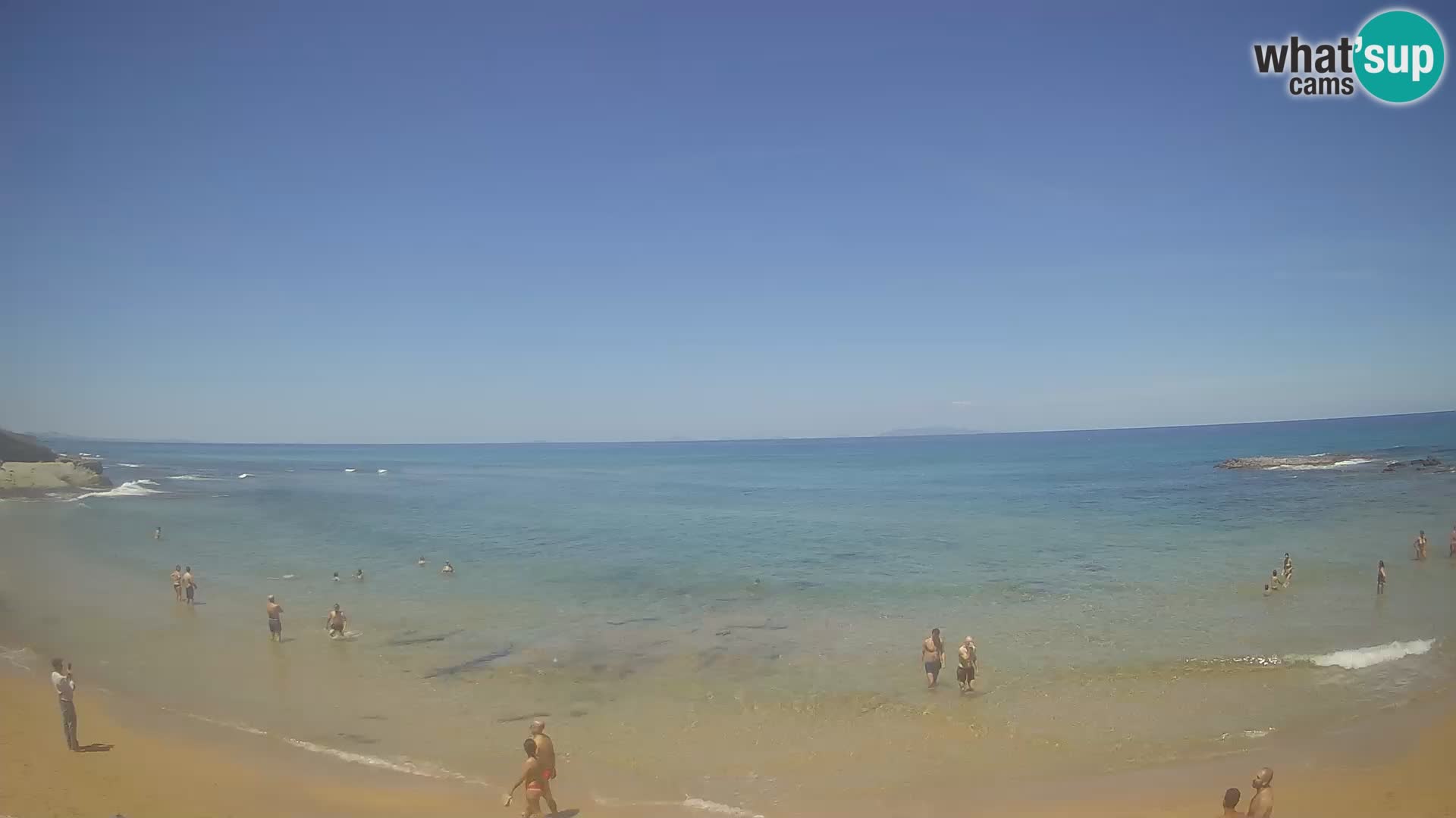 Lu Bagnu live webcam Ampurias beach – Castelsardo – Sardinia – Italy