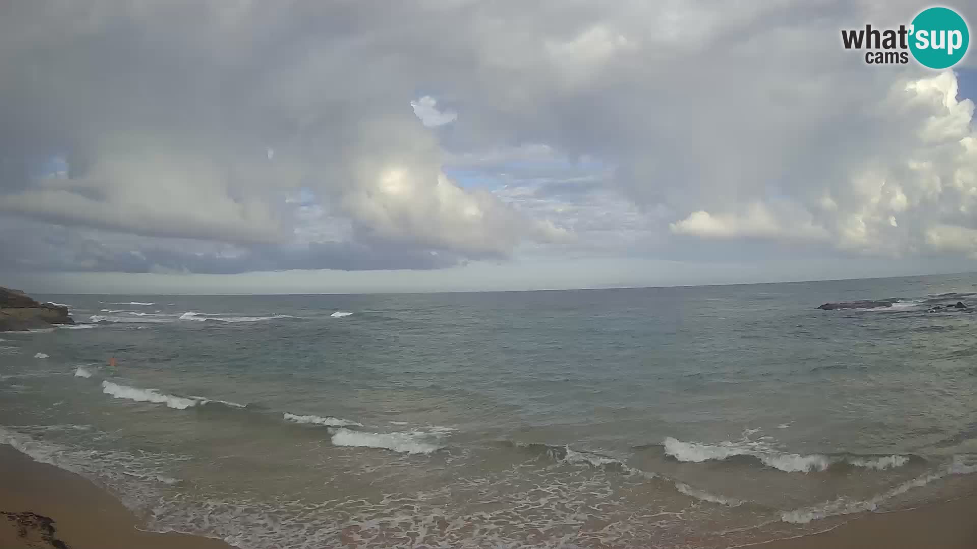 Lu Bagnu spletna kamera v živo Plaža Ampurias – Castelsardo – Sardinija – Italija