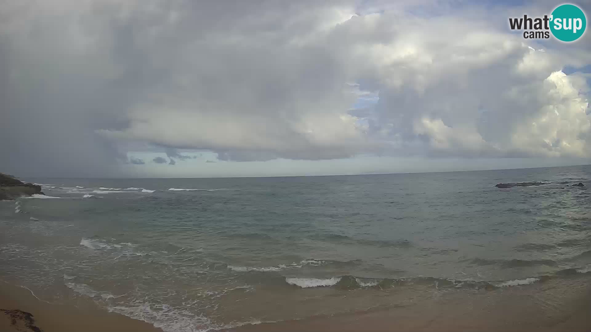 Lu Bagnu spletna kamera v živo Plaža Ampurias – Castelsardo – Sardinija – Italija