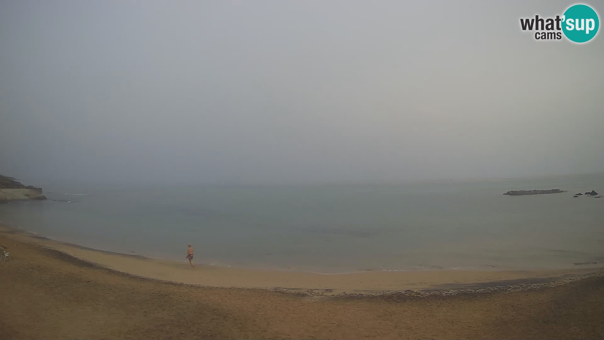 Lu Bagnu spletna kamera v živo Plaža Ampurias – Castelsardo – Sardinija – Italija