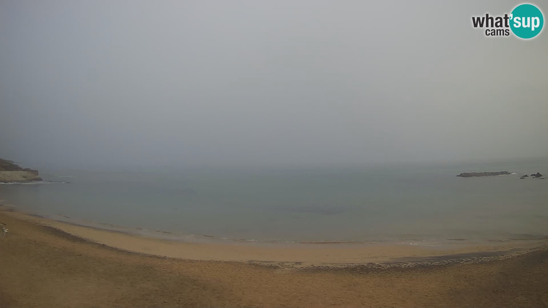 Lu Bagnu spletna kamera v živo Plaža Ampurias – Castelsardo – Sardinija – Italija