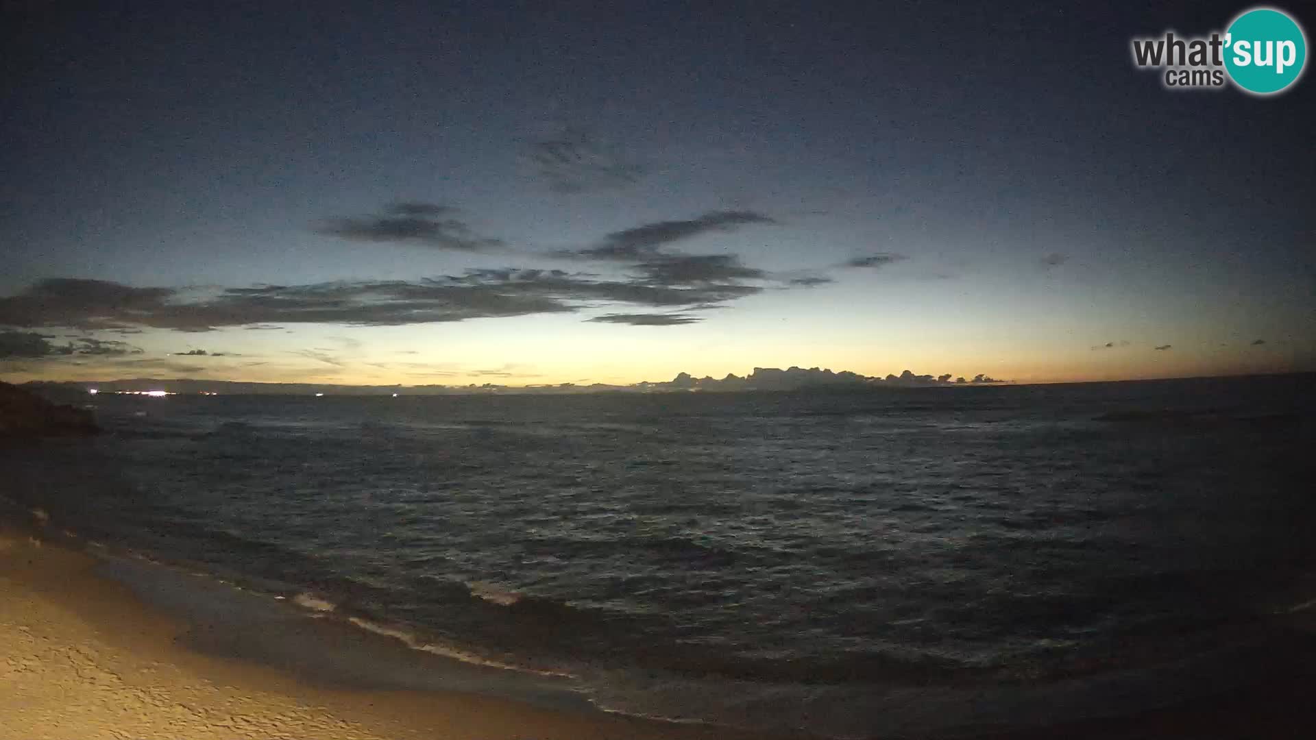 Lu Bagnu spletna kamera v živo Plaža Ampurias – Castelsardo – Sardinija – Italija