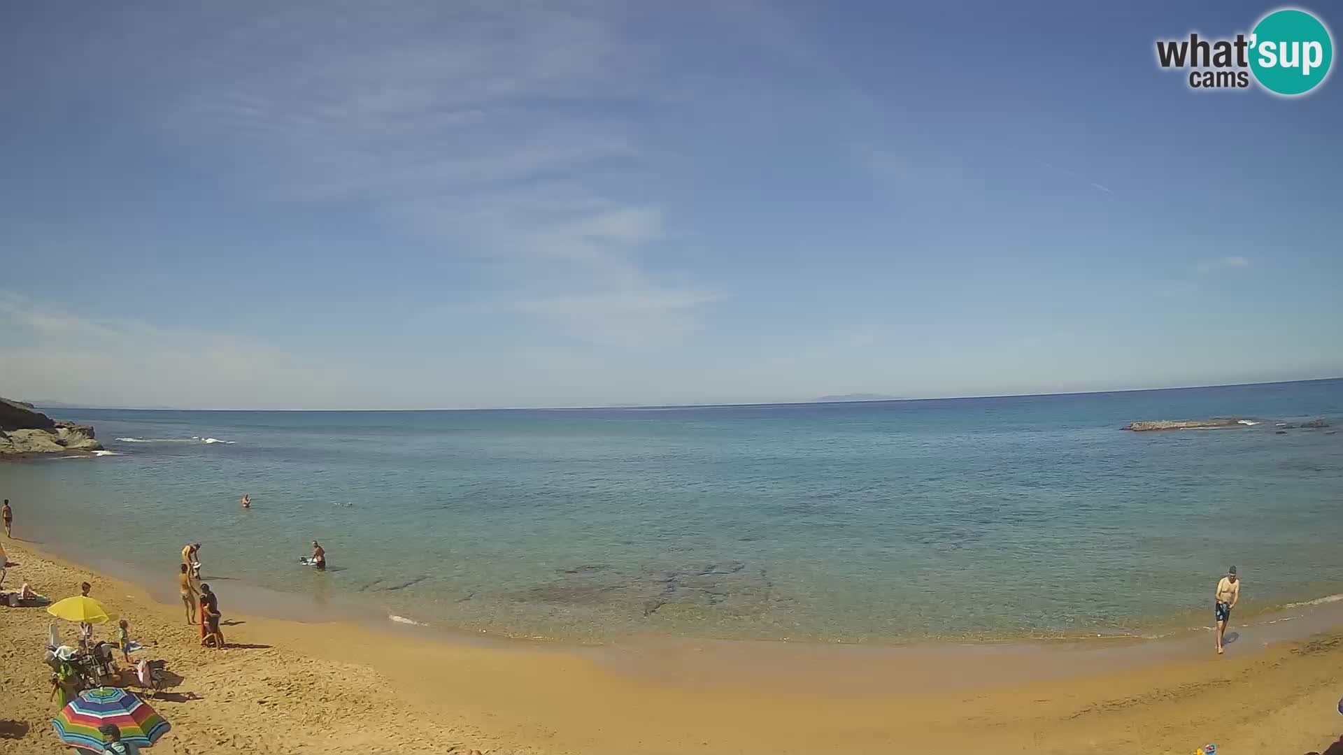 Lu Bagnu web kamera uživo Ampurias plaža – Castelsardo – Sardinija – Italija