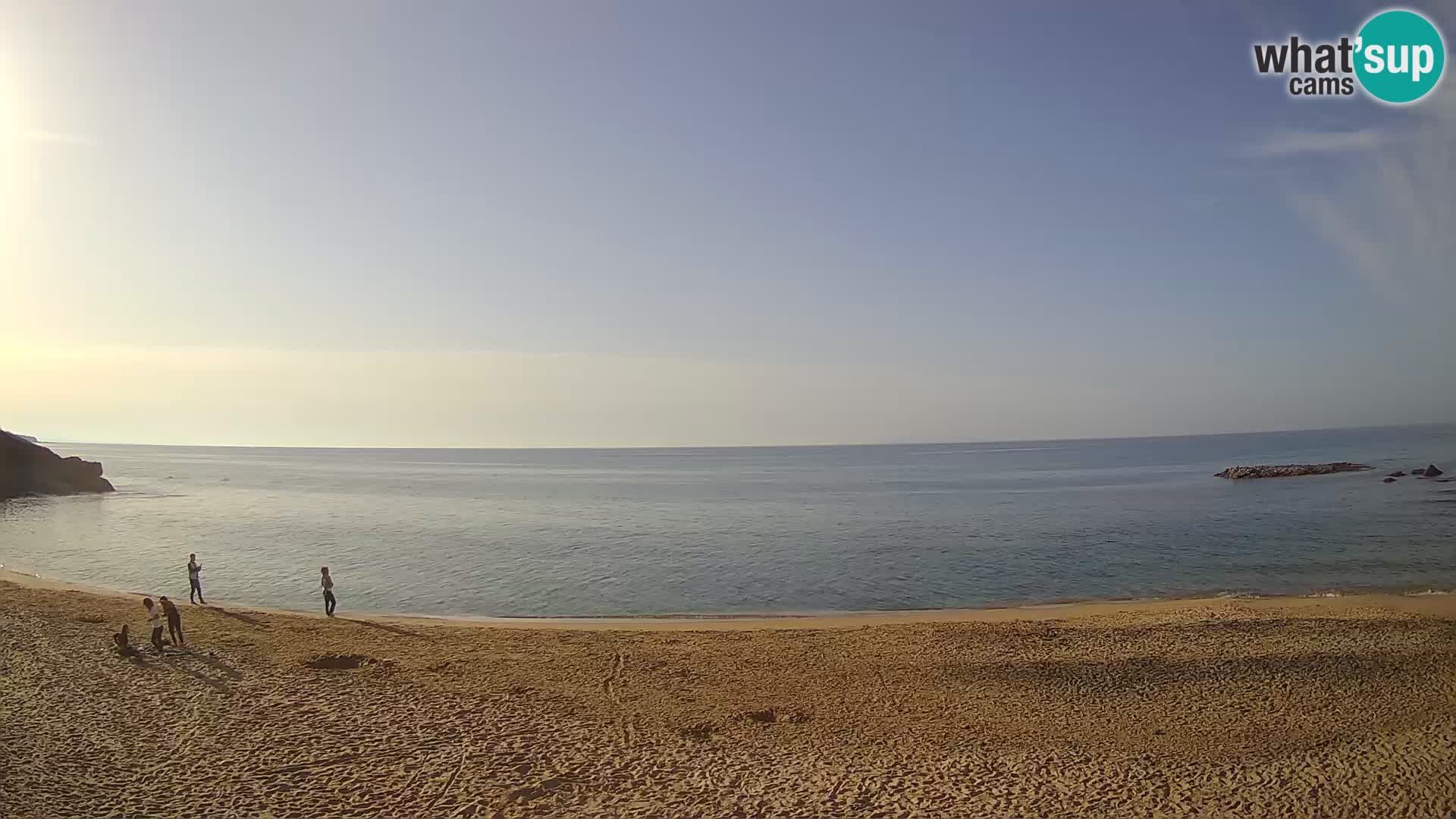 Lu Bagnu live webcam Ampurias beach – Castelsardo – Sardinia – Italy