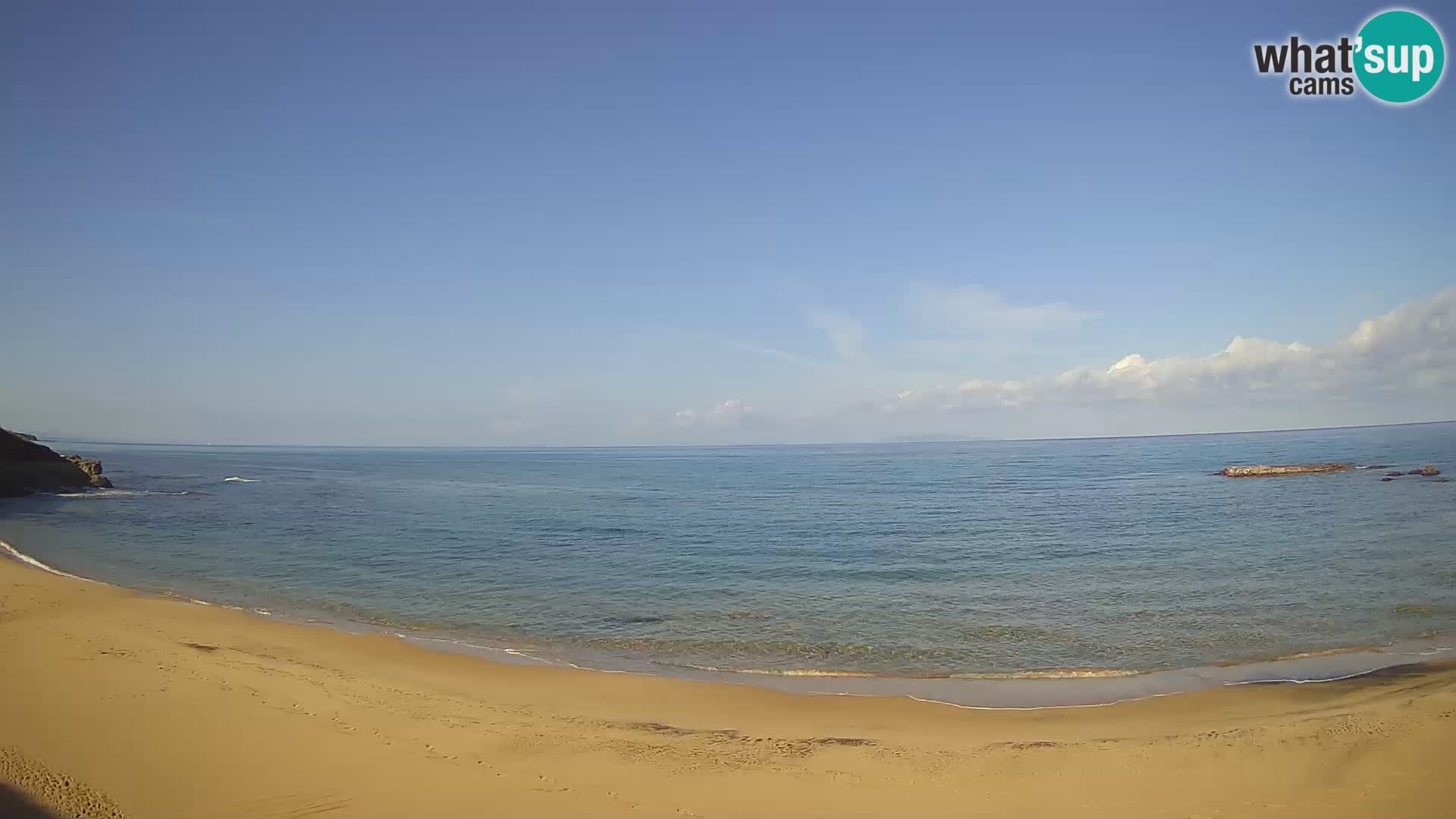 Lu Bagnu webcam en vivo Playa de Ampurias – Castelsardo – Cerdeña – Italia