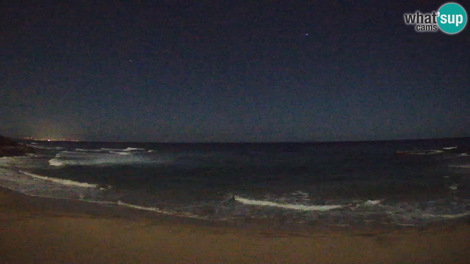 Lu Bagnu spletna kamera v živo Plaža Ampurias – Castelsardo – Sardinija – Italija