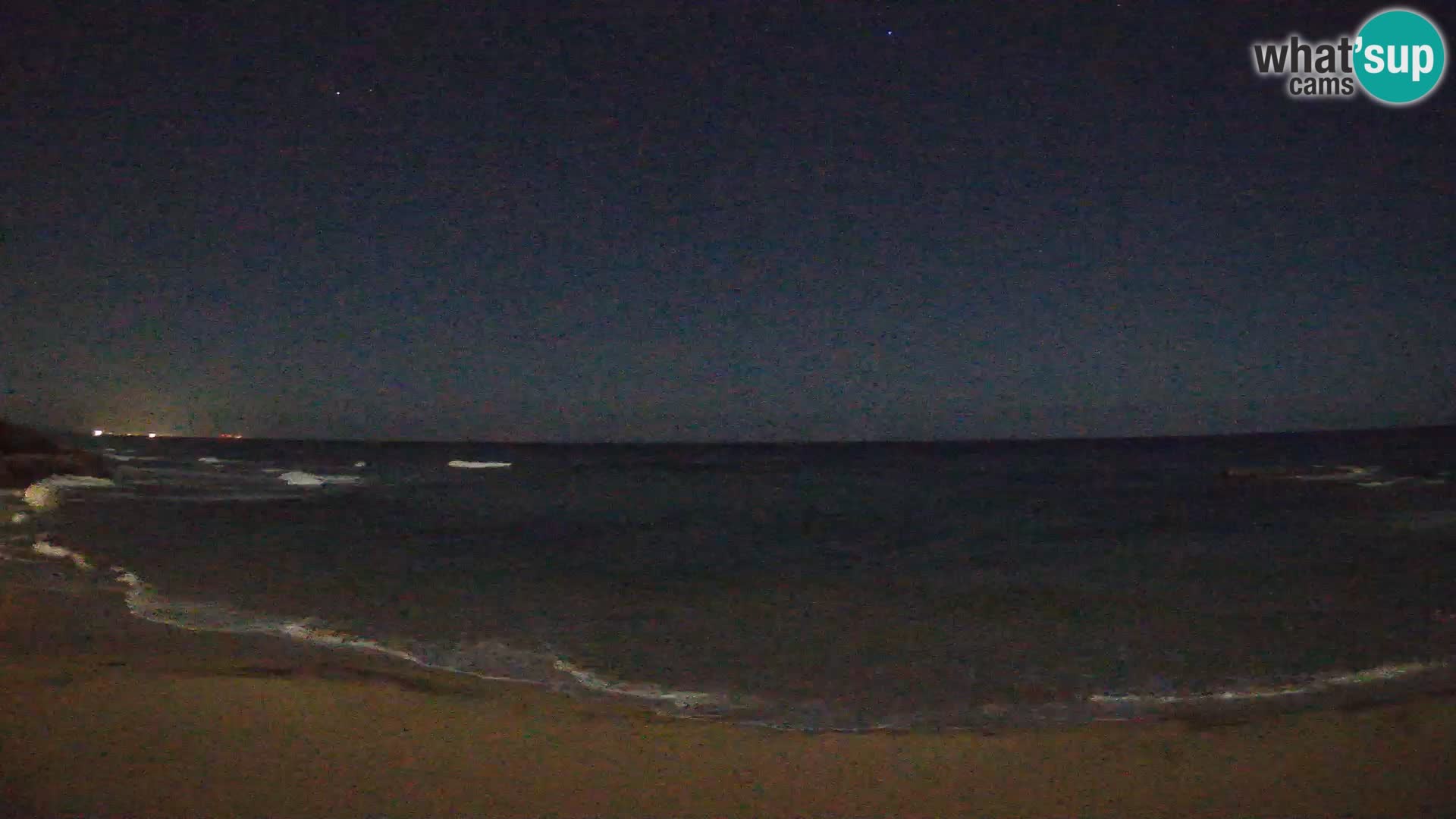 Lu Bagnu spletna kamera v živo Plaža Ampurias – Castelsardo – Sardinija – Italija