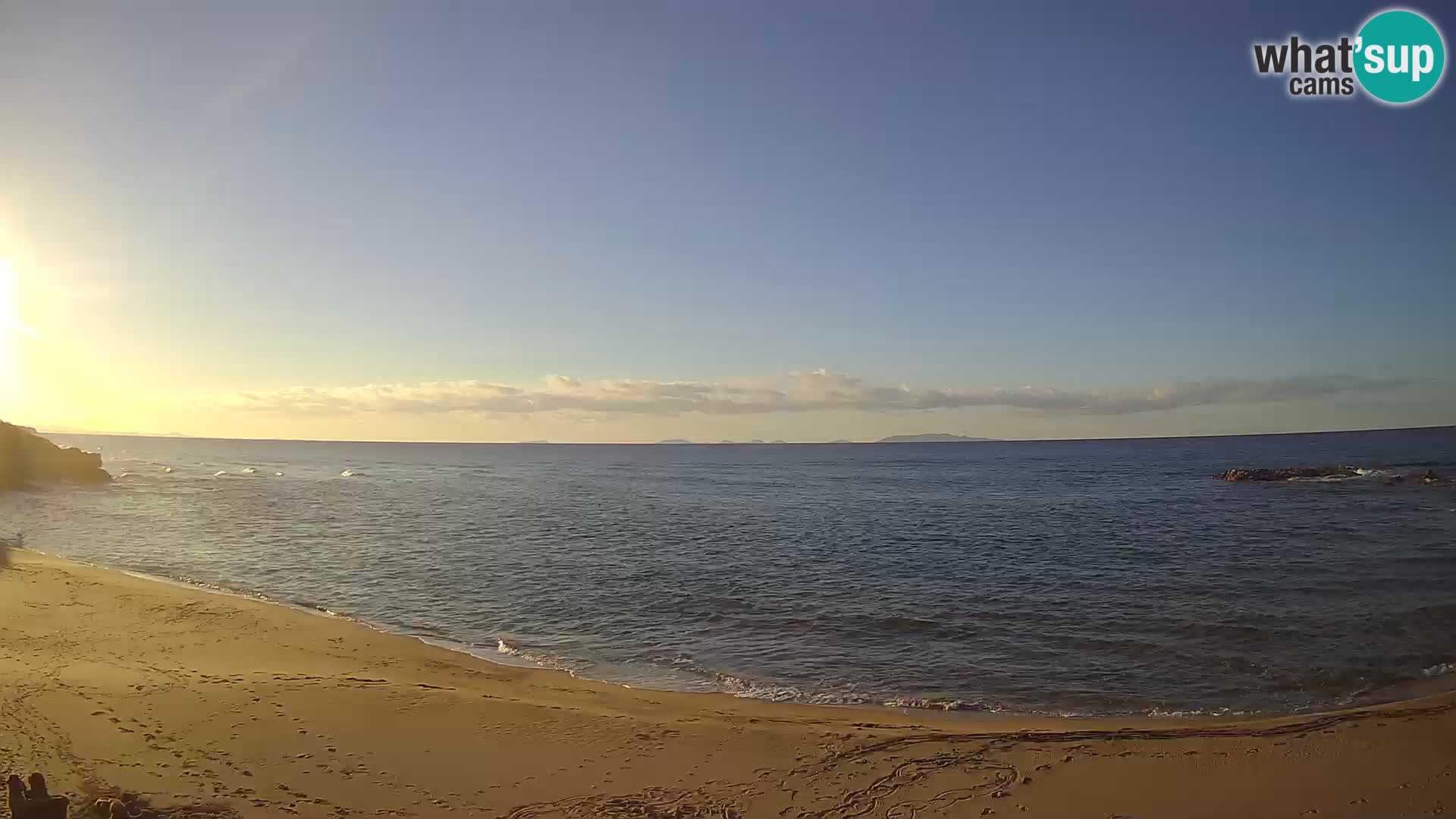 Lu Bagnu webcam en vivo Playa de Ampurias – Castelsardo – Cerdeña – Italia