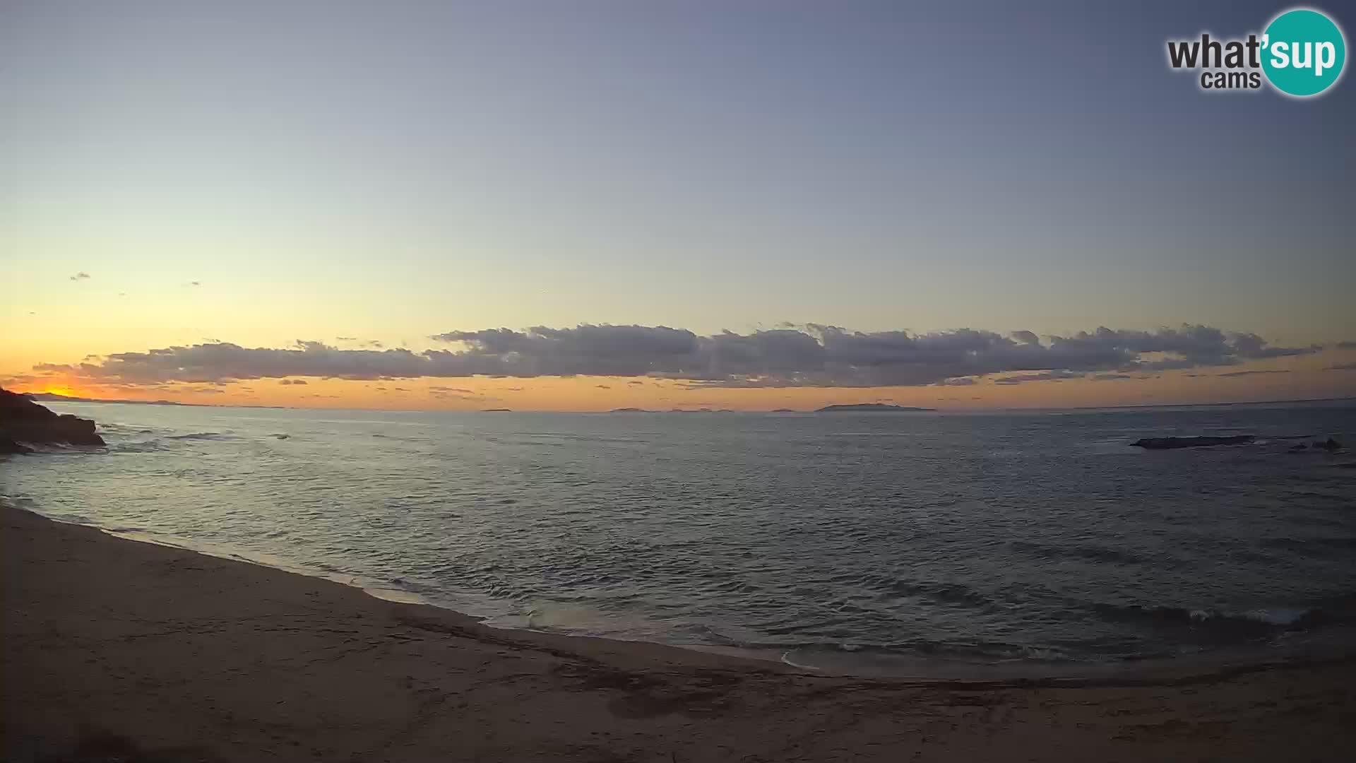 Lu Bagnu webcam en vivo Playa de Ampurias – Castelsardo – Cerdeña – Italia