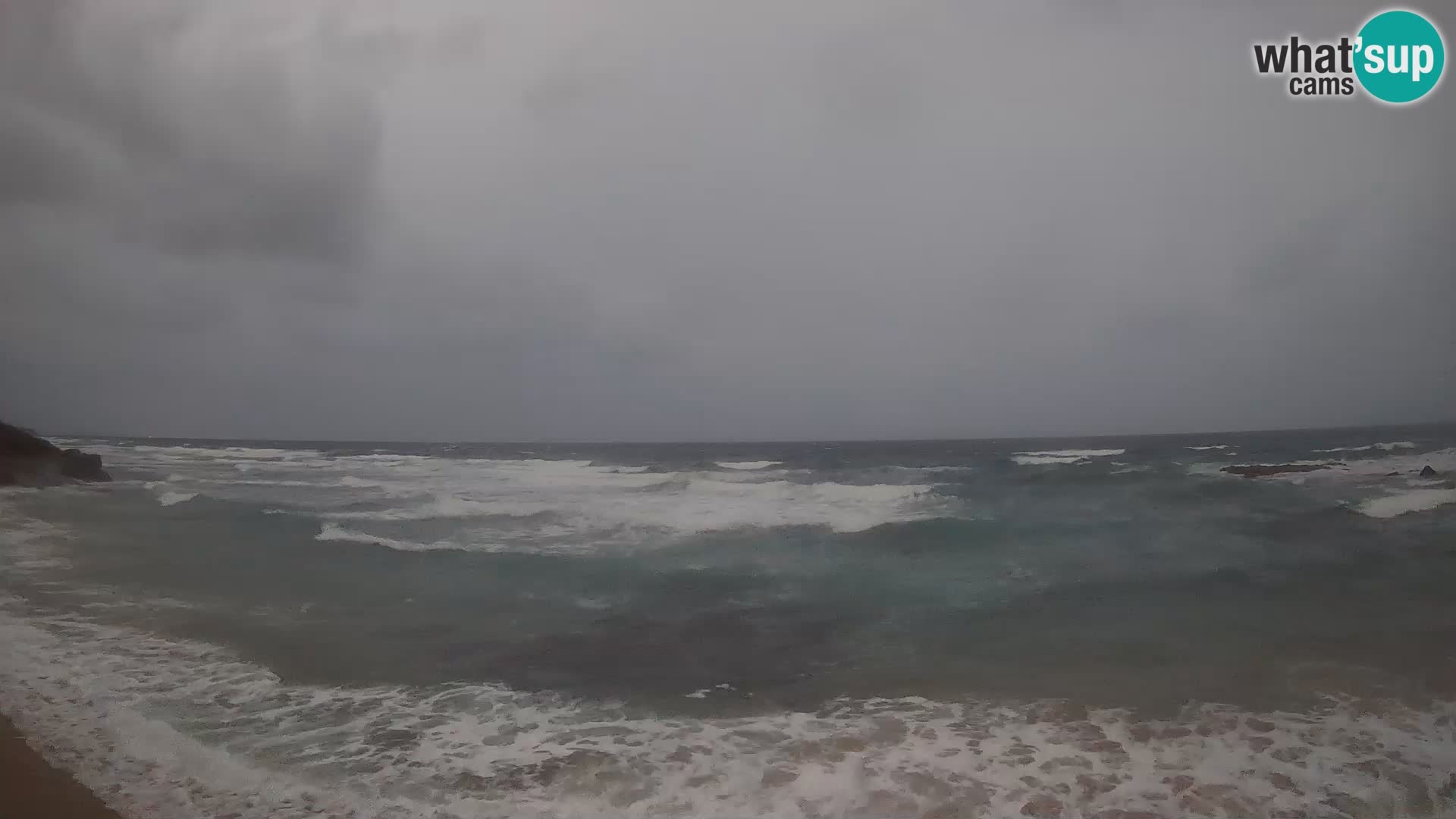 Lu Bagnu spletna kamera v živo Plaža Ampurias – Castelsardo – Sardinija – Italija