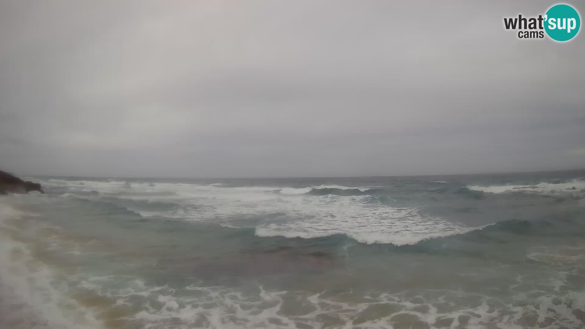 Lu Bagnu spletna kamera v živo Plaža Ampurias – Castelsardo – Sardinija – Italija