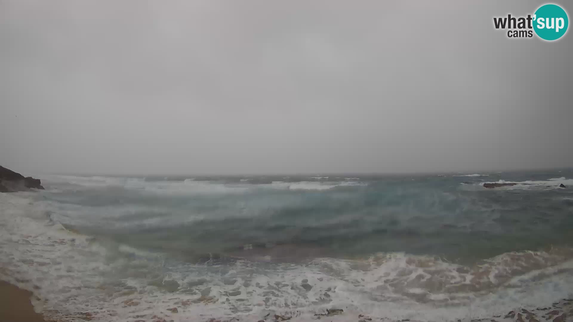 Lu Bagnu spletna kamera v živo Plaža Ampurias – Castelsardo – Sardinija – Italija