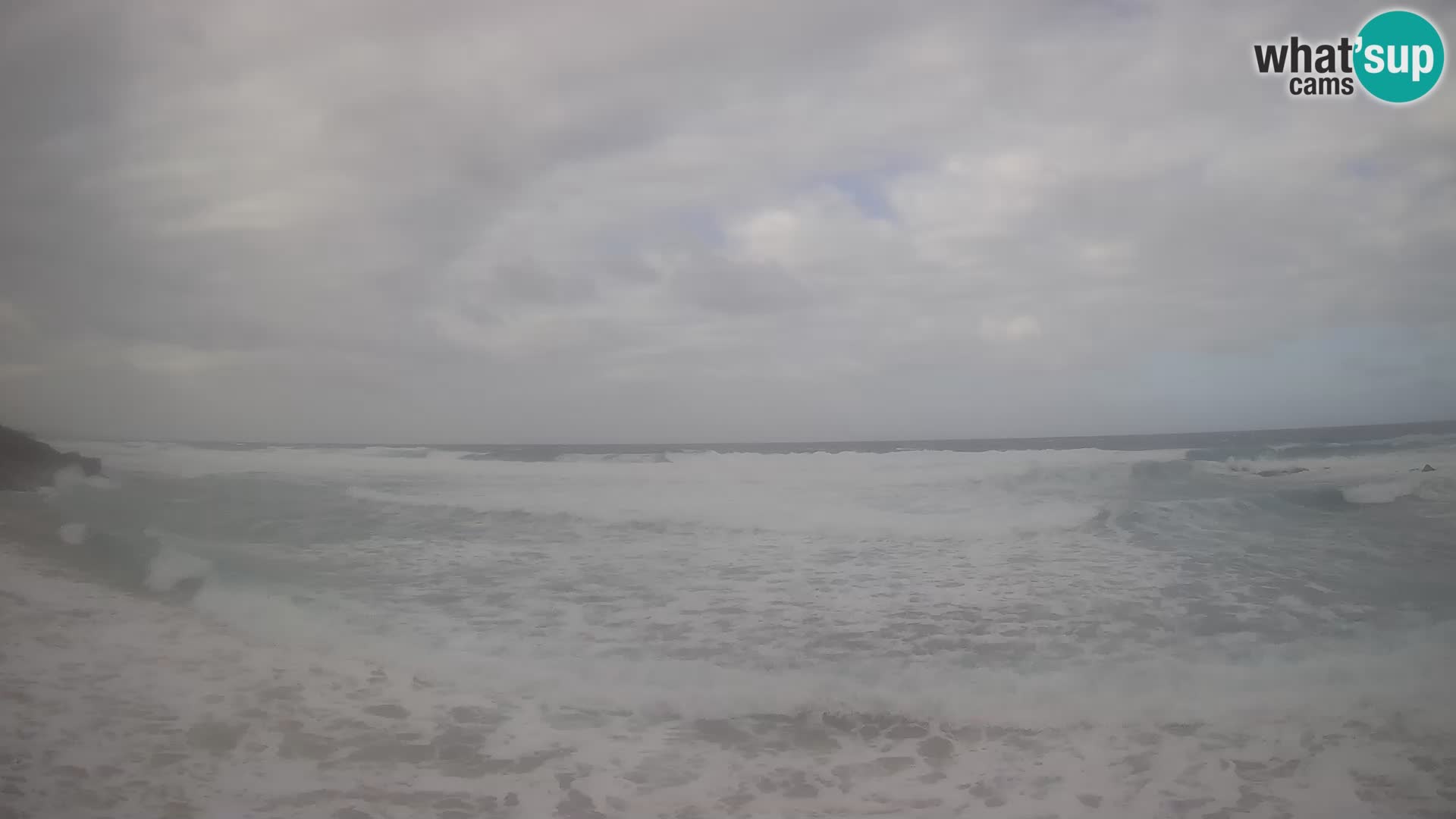 Lu Bagnu spletna kamera v živo Plaža Ampurias – Castelsardo – Sardinija – Italija