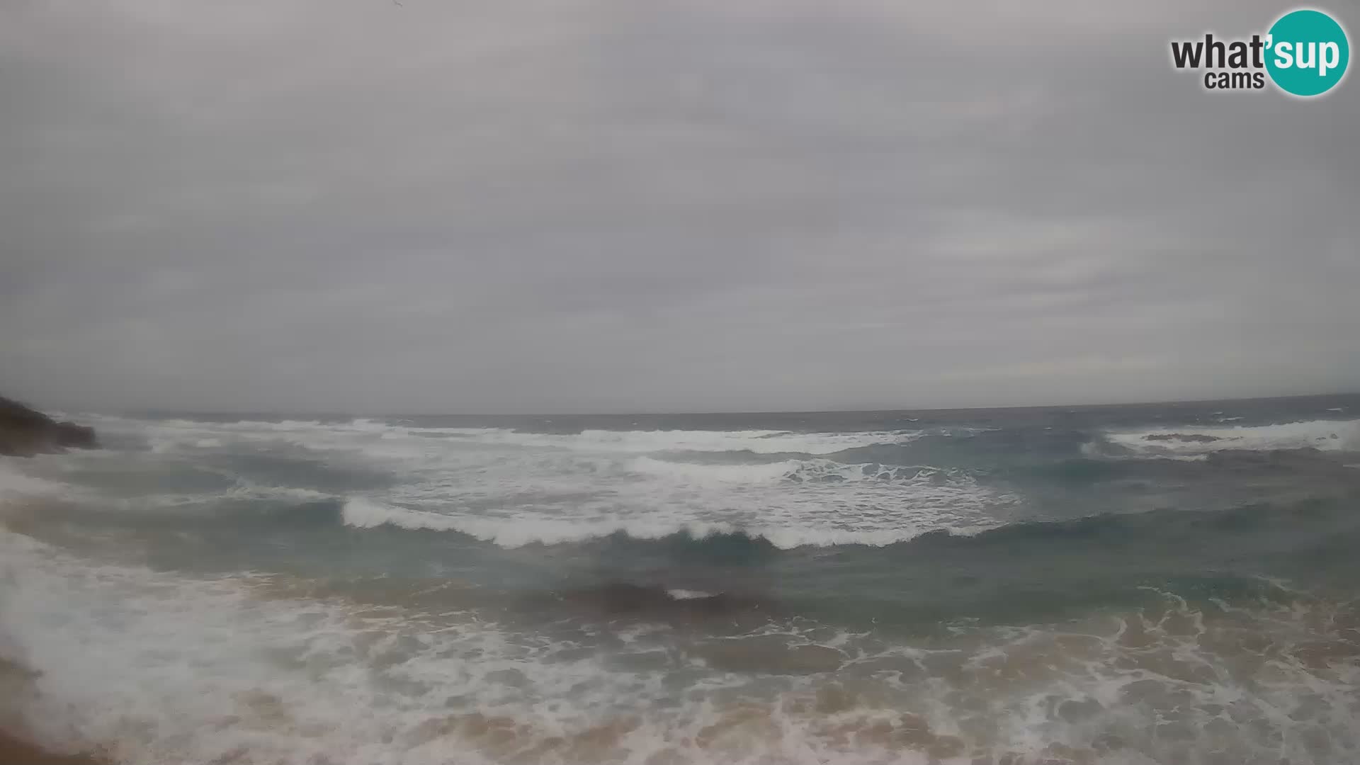 Lu Bagnu spletna kamera v živo Plaža Ampurias – Castelsardo – Sardinija – Italija