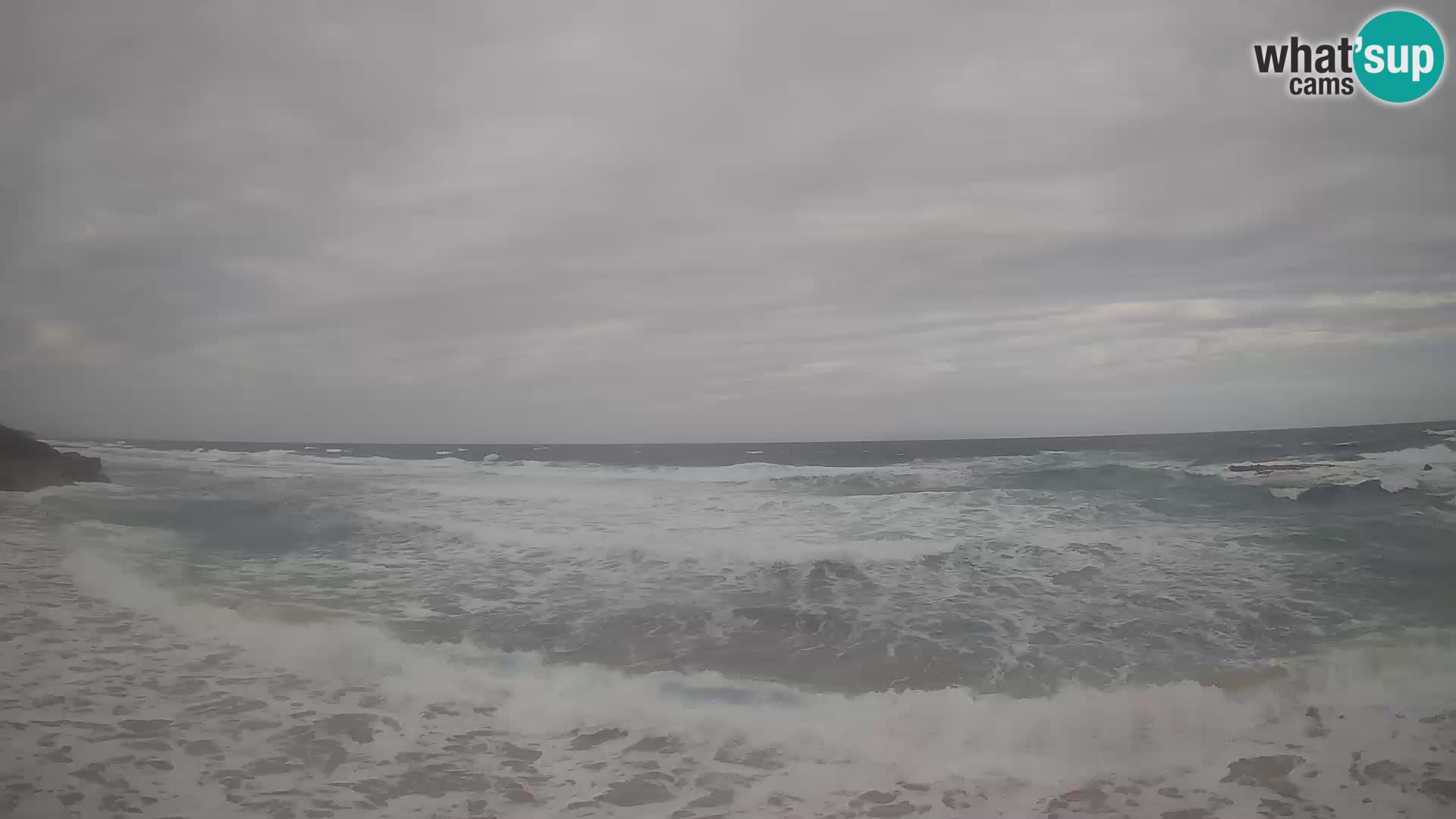 Lu Bagnu spletna kamera v živo Plaža Ampurias – Castelsardo – Sardinija – Italija