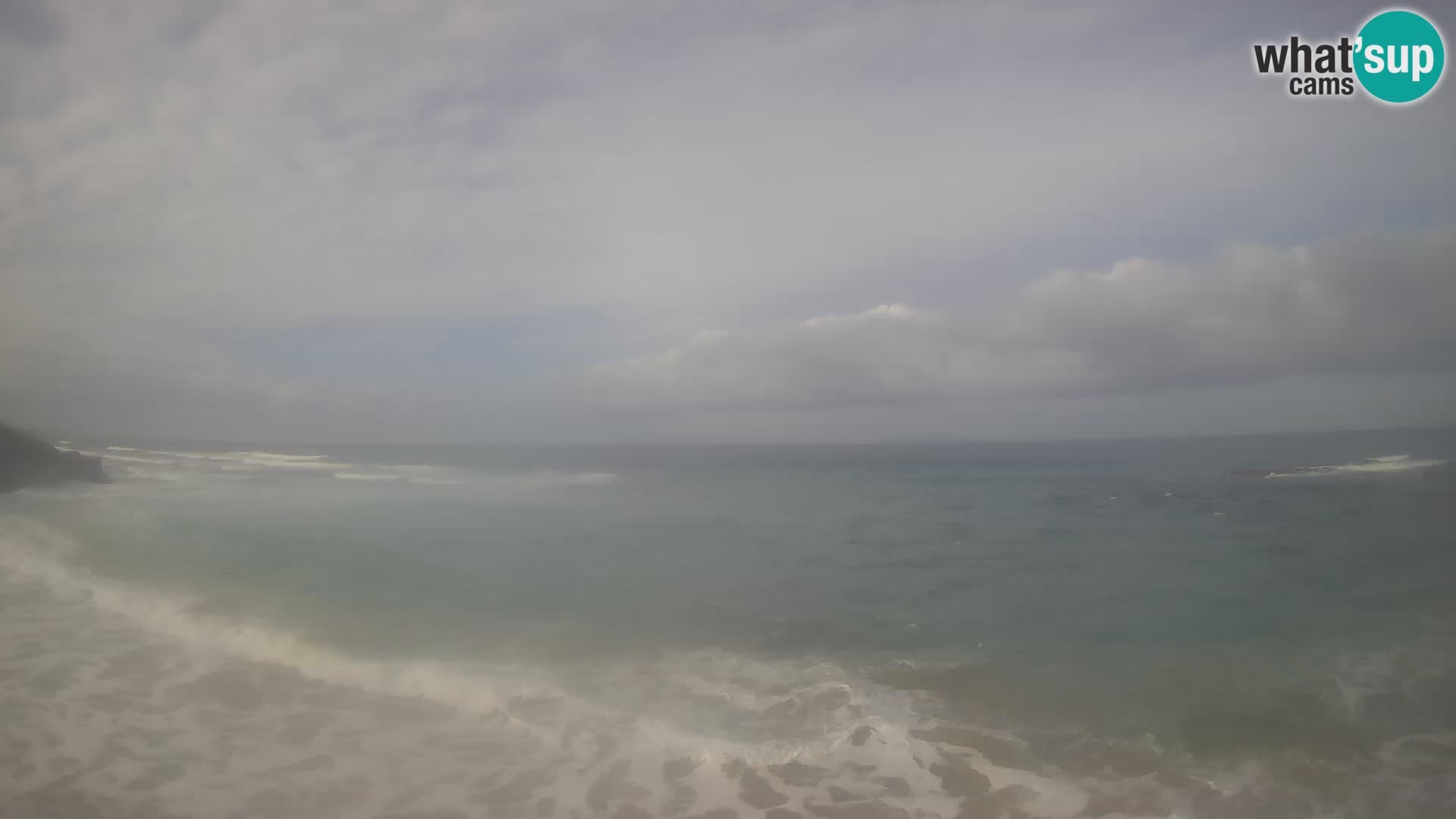 Lu Bagnu spletna kamera v živo Plaža Ampurias – Castelsardo – Sardinija – Italija