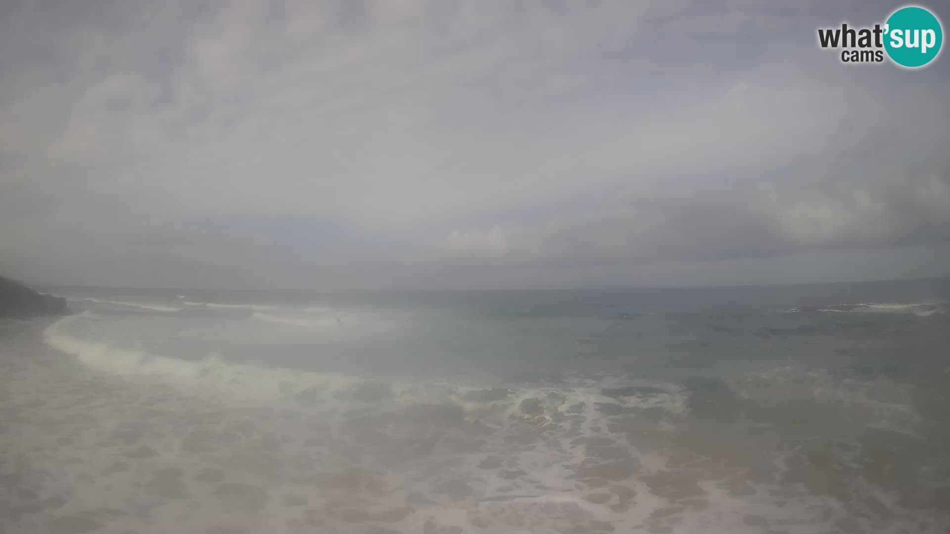 Lu Bagnu spletna kamera v živo Plaža Ampurias – Castelsardo – Sardinija – Italija