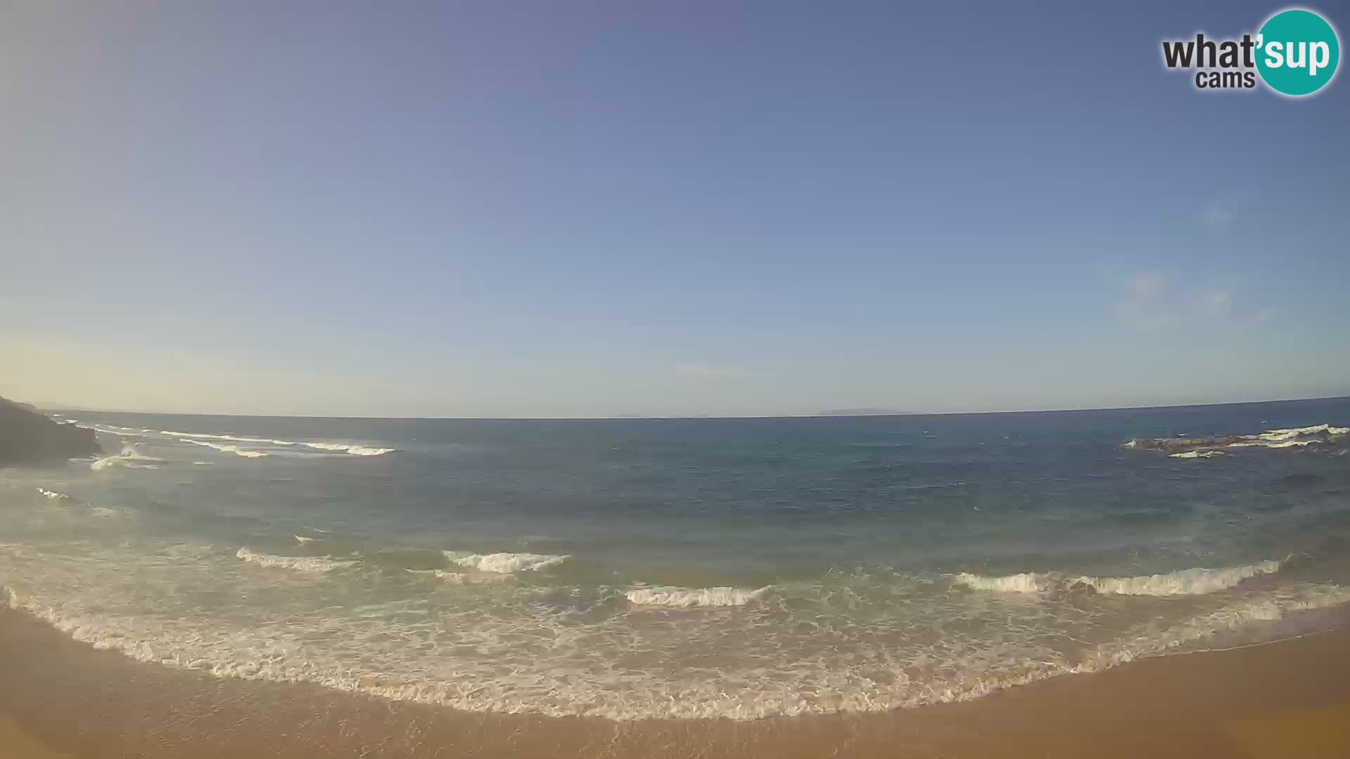 Lu Bagnu webcam en direct Plage d’Ampurias – Castelsardo – Sardaigne – Italie