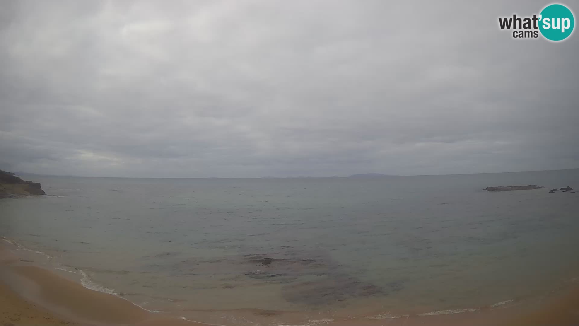 Lu Bagnu spletna kamera v živo Plaža Ampurias – Castelsardo – Sardinija – Italija