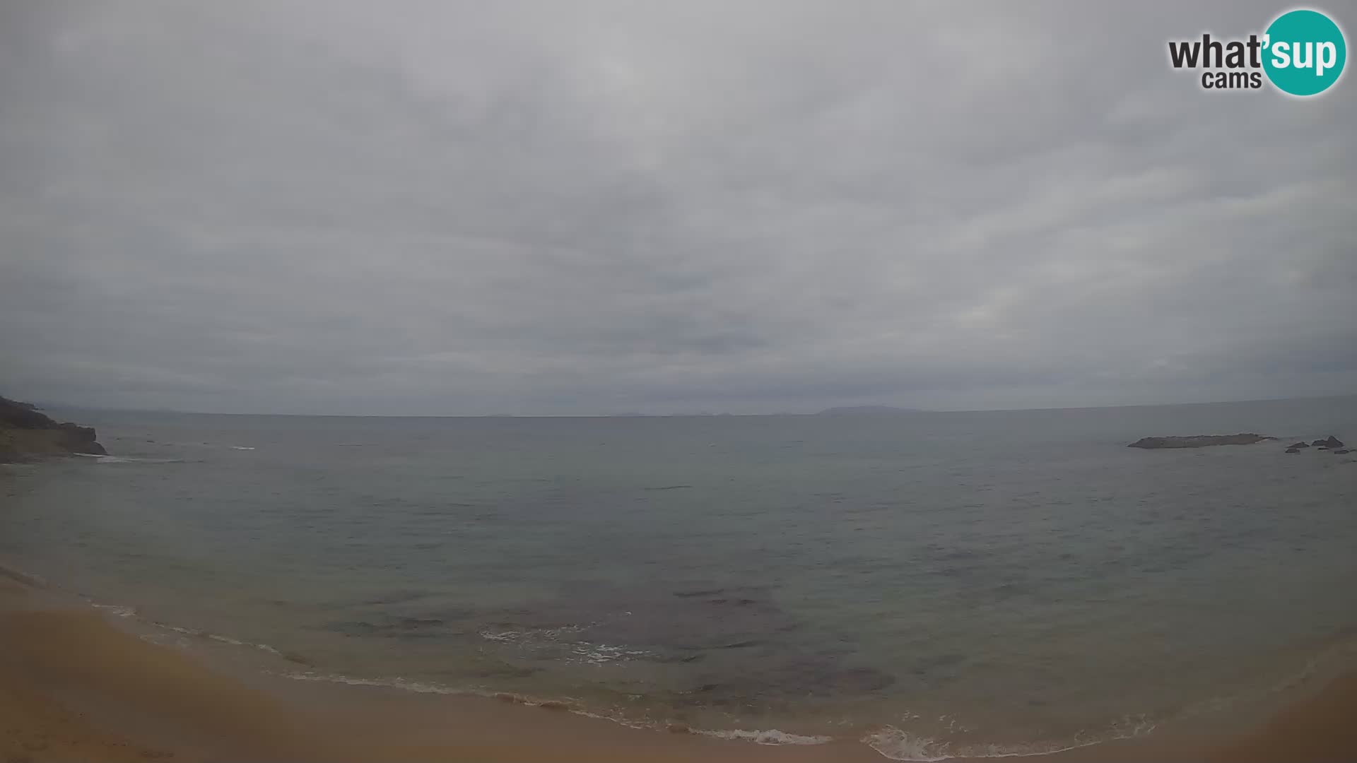 Lu Bagnu spletna kamera v živo Plaža Ampurias – Castelsardo – Sardinija – Italija