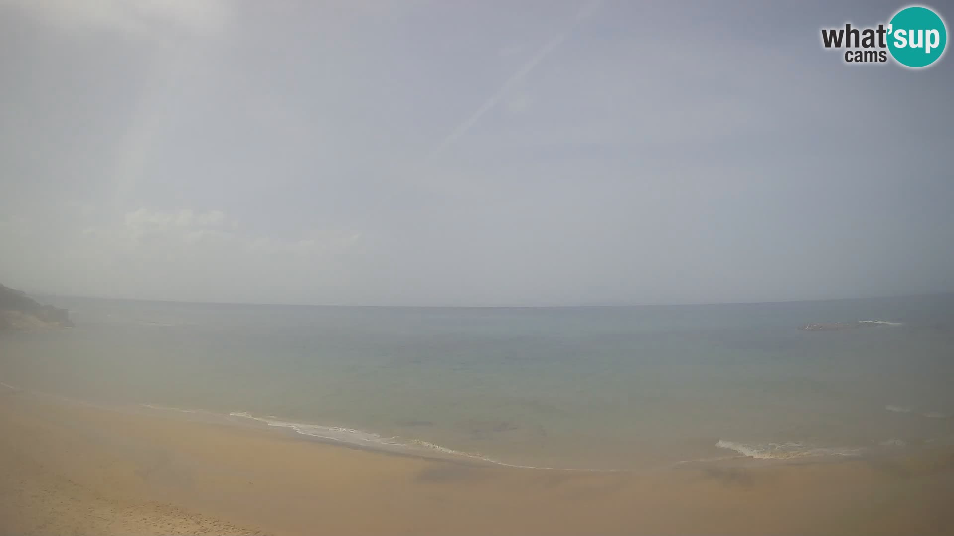 Lu Bagnu spletna kamera v živo Plaža Ampurias – Castelsardo – Sardinija – Italija