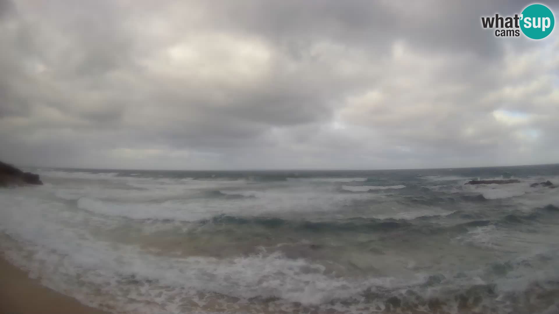 Lu Bagnu spletna kamera v živo Plaža Ampurias – Castelsardo – Sardinija – Italija