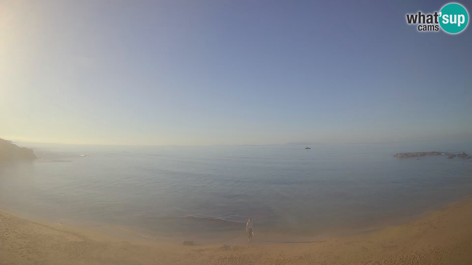 Lu Bagnu webcam en vivo Playa de Ampurias – Castelsardo – Cerdeña – Italia