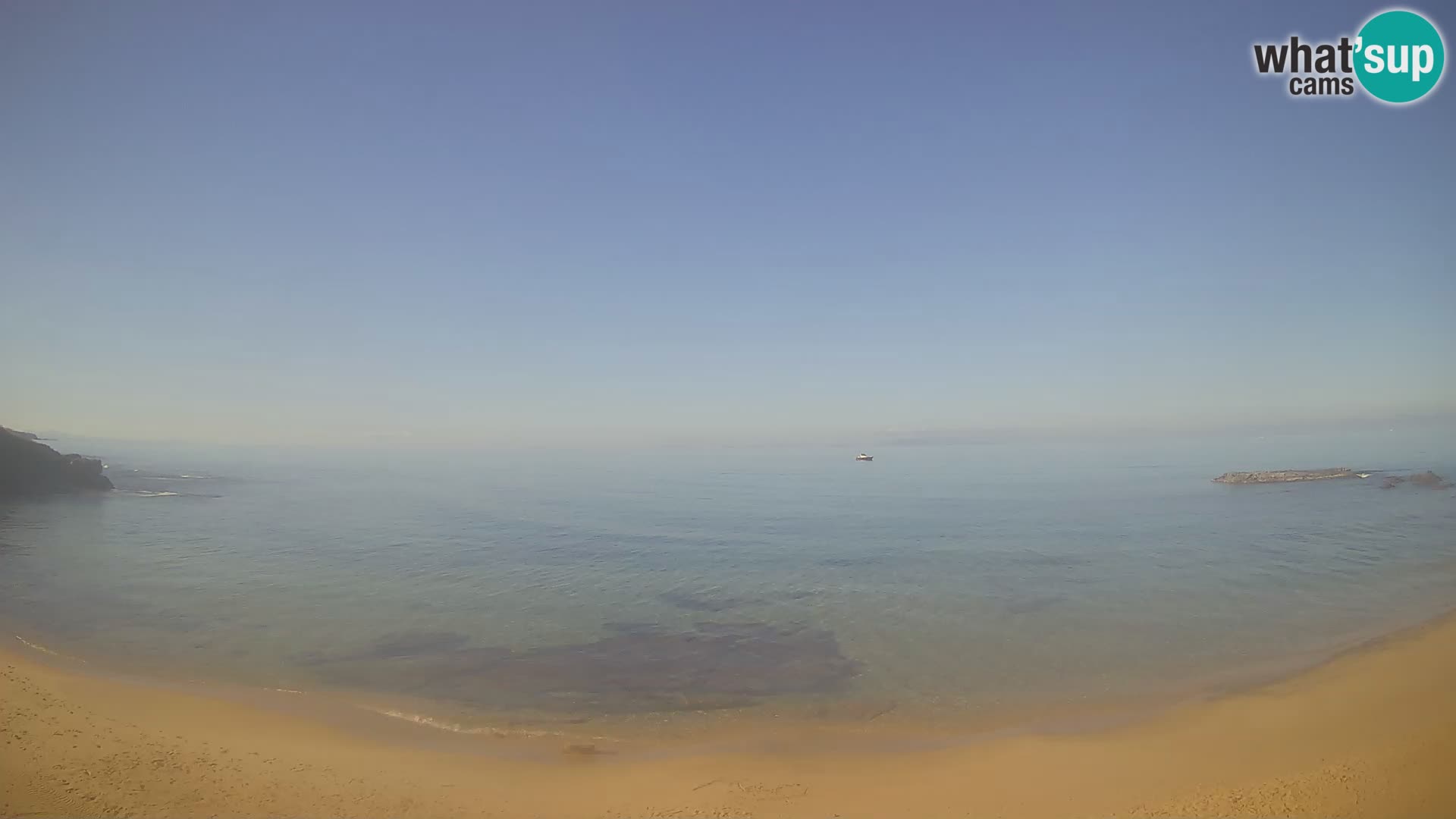 Lu Bagnu webcam en vivo Playa de Ampurias – Castelsardo – Cerdeña – Italia