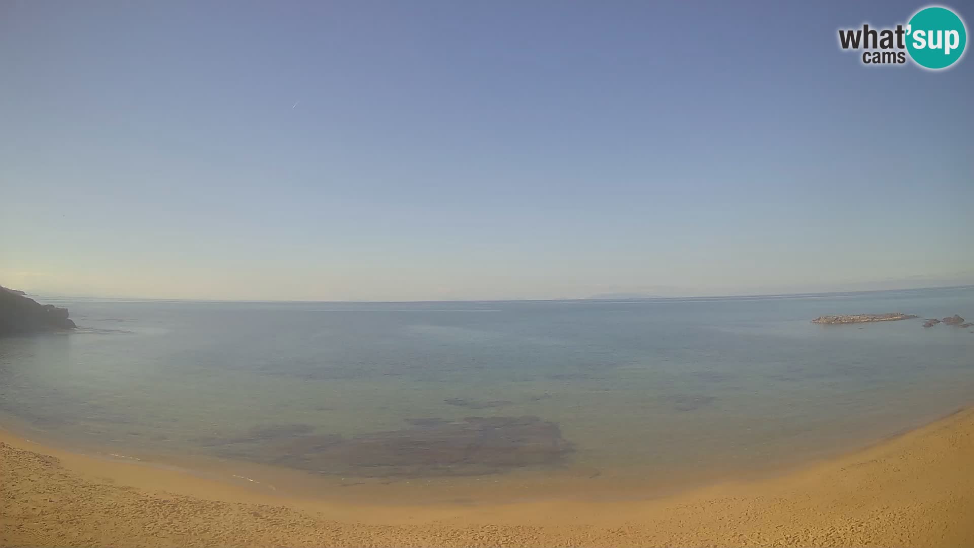 Lu Bagnu webcam en direct Plage d’Ampurias – Castelsardo – Sardaigne – Italie