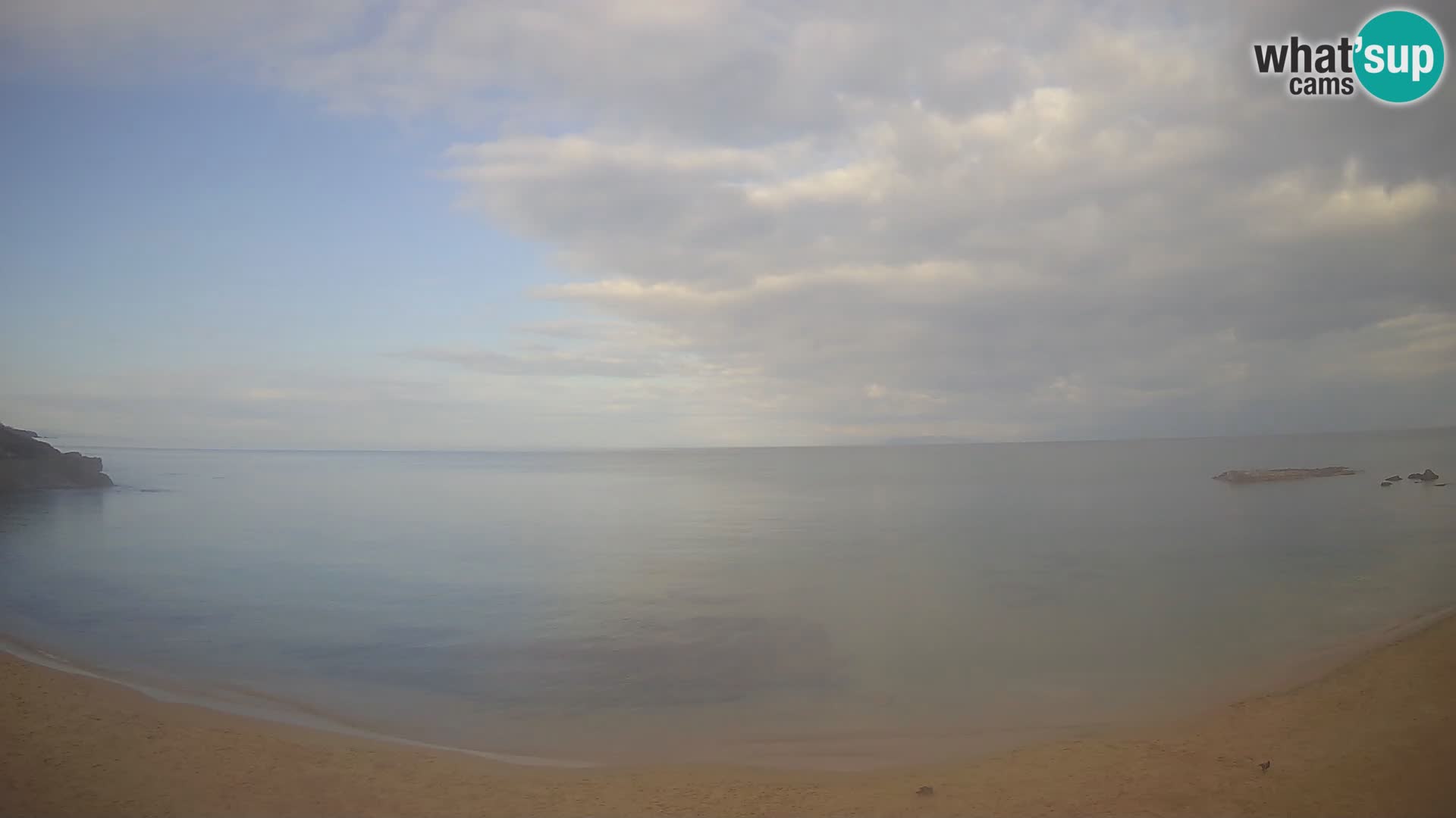 Lu Bagnu spletna kamera v živo Plaža Ampurias – Castelsardo – Sardinija – Italija