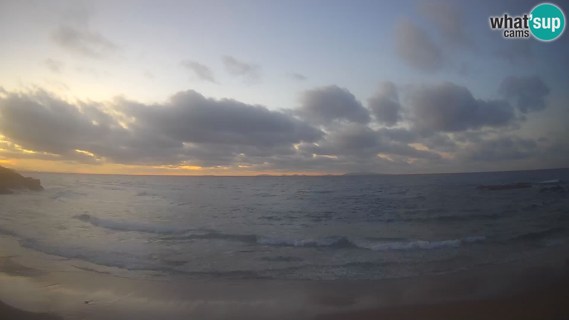 Lu Bagnu webcam en direct Plage d’Ampurias – Castelsardo – Sardaigne – Italie