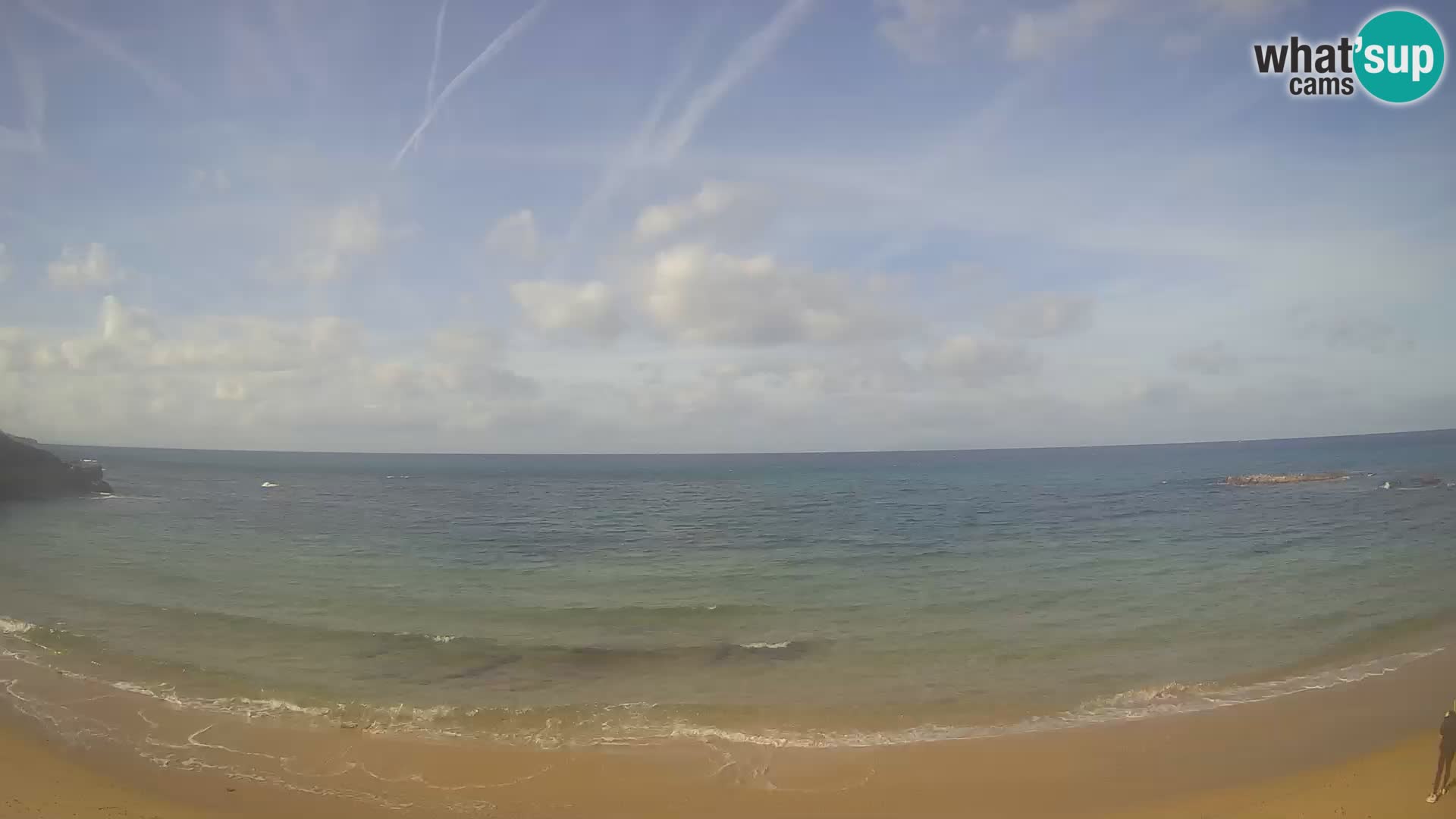 Lu Bagnu webcam en direct Plage d’Ampurias – Castelsardo – Sardaigne – Italie