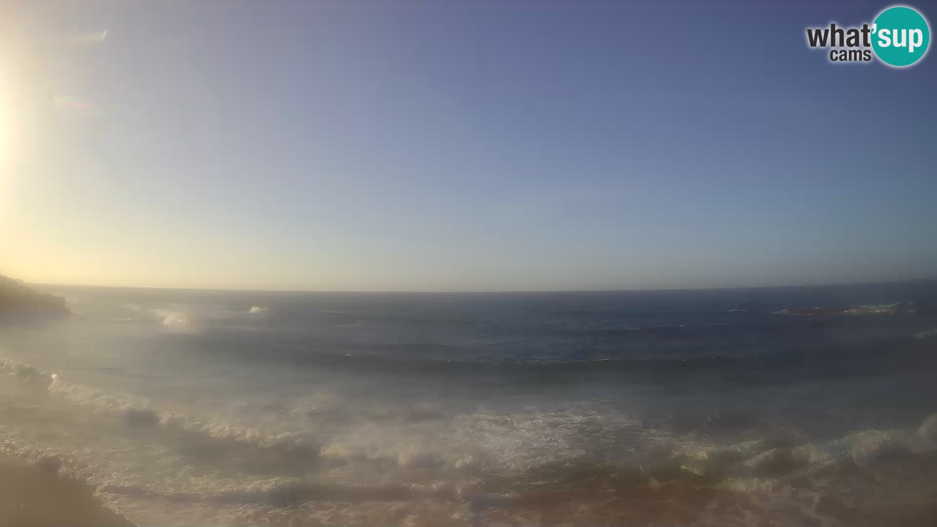 Lu Bagnu spletna kamera v živo Plaža Ampurias – Castelsardo – Sardinija – Italija