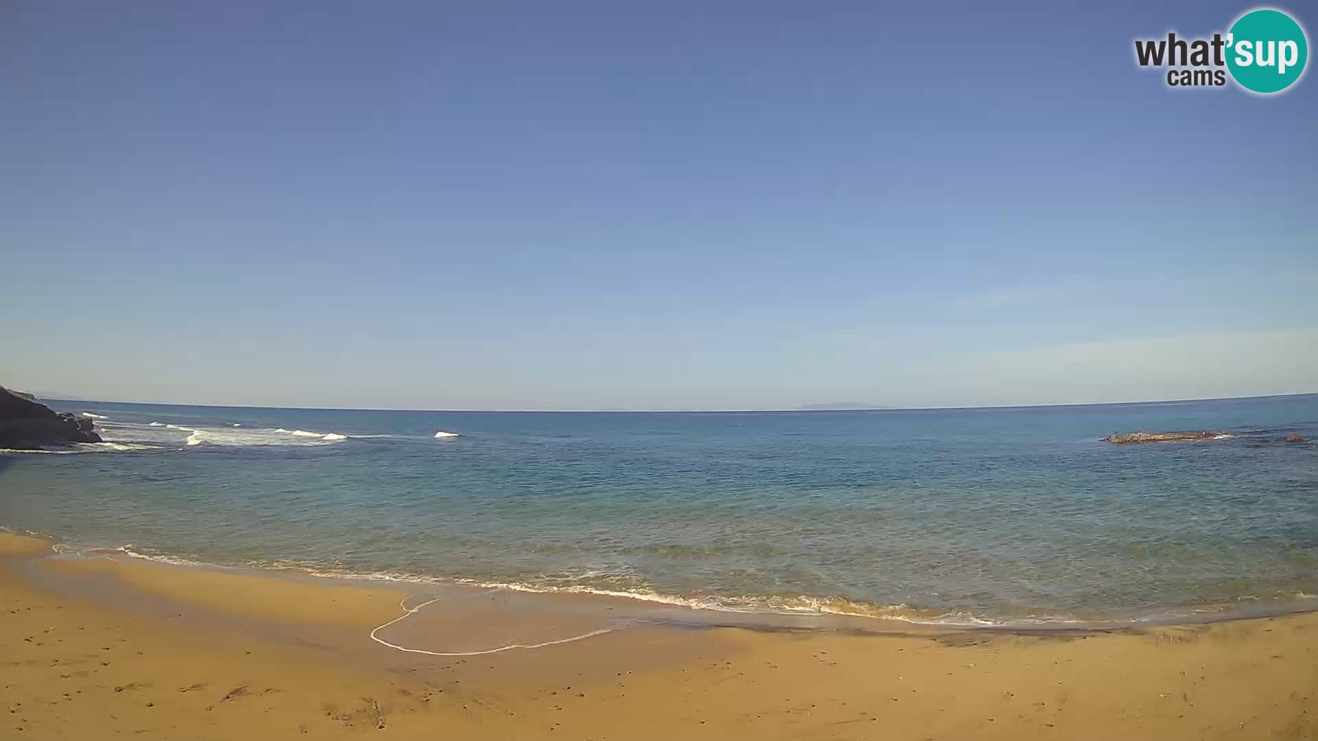 Lu Bagnu live webcam Ampurias beach – Castelsardo – Sardinia – Italy