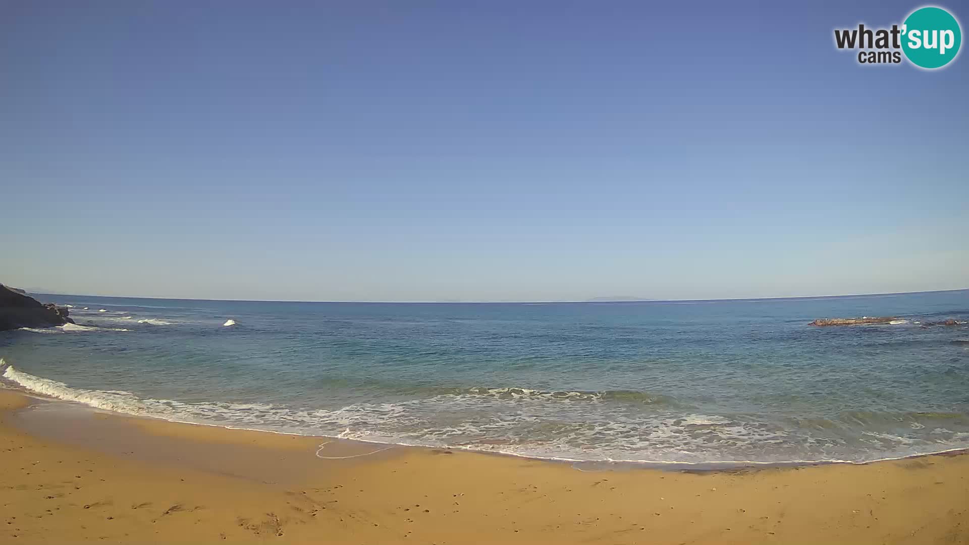 Lu Bagnu live webcam Ampurias beach – Castelsardo – Sardinia – Italy