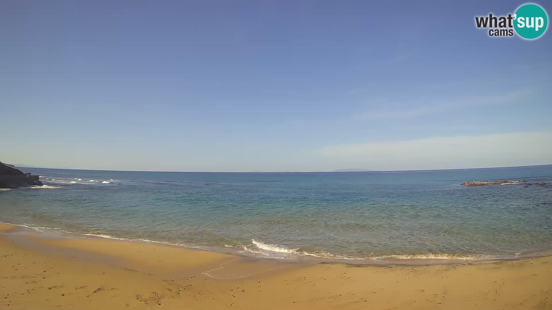 Lu Bagnu live webcam Ampurias beach – Castelsardo – Sardinia – Italy