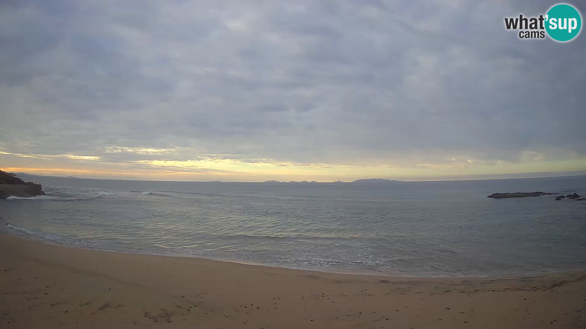 Lu Bagnu live webcam Ampurias beach – Castelsardo – Sardinia – Italy