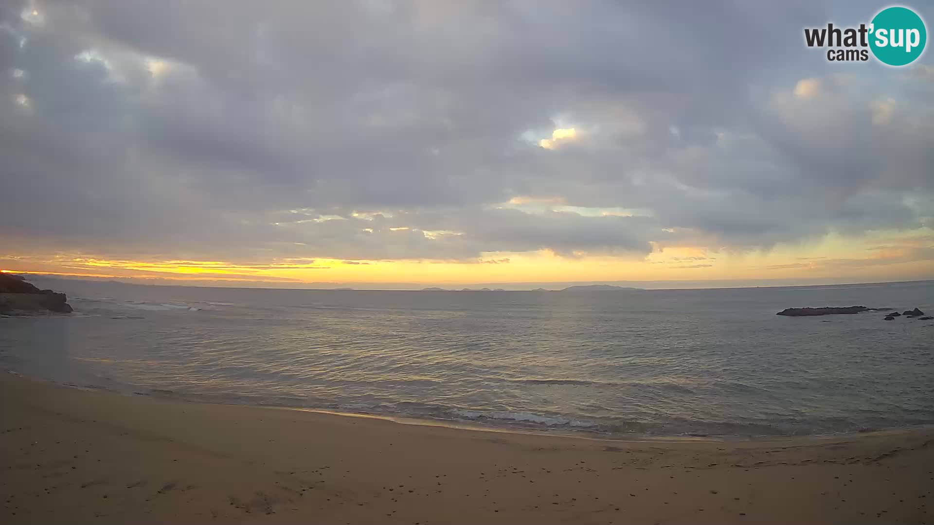 Lu Bagnu webcam en direct Plage d’Ampurias – Castelsardo – Sardaigne – Italie