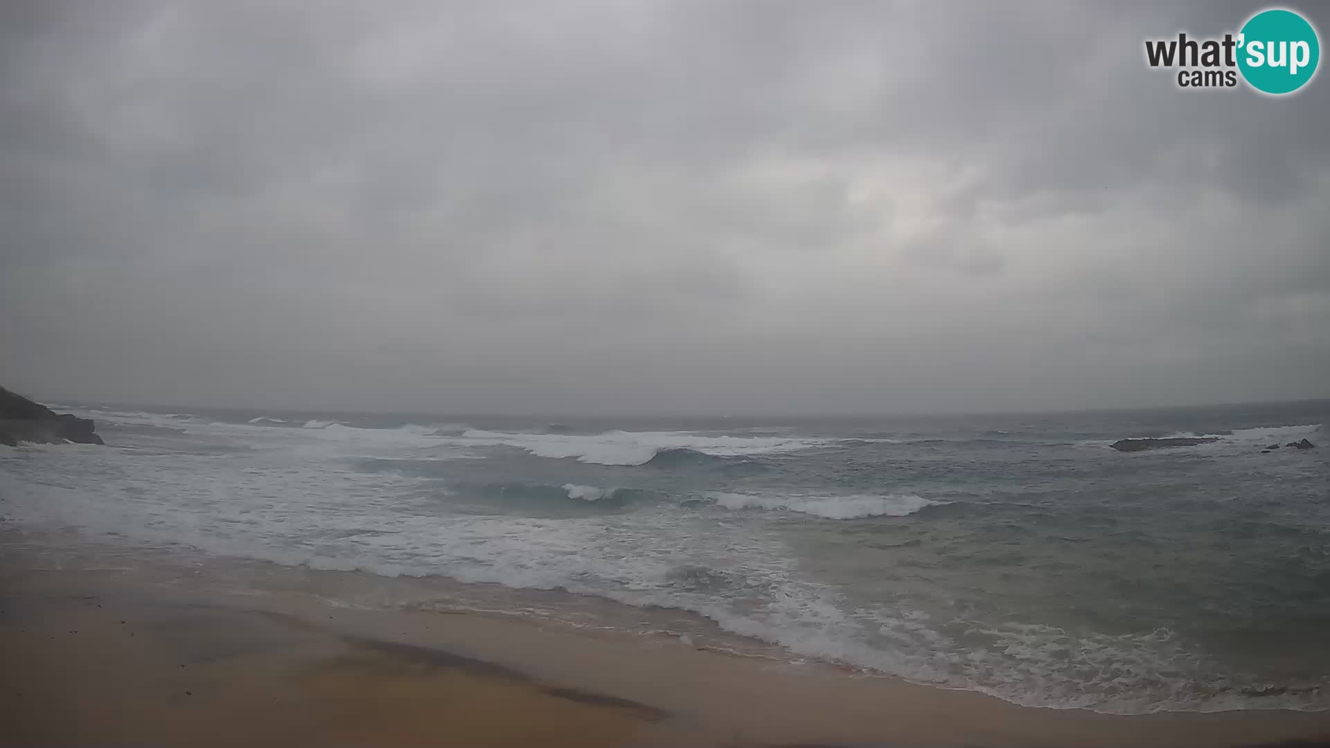 Lu Bagnu spletna kamera v živo Plaža Ampurias – Castelsardo – Sardinija – Italija